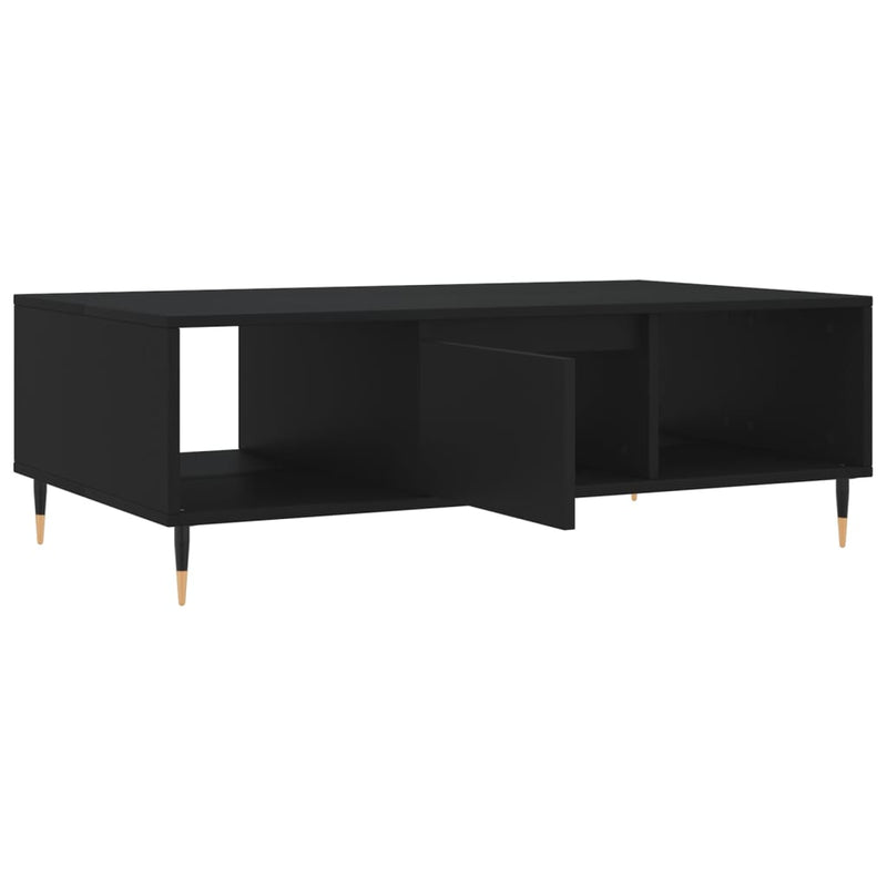 Couchtisch Schwarz 104x60x35 cm Holzwerkstoff