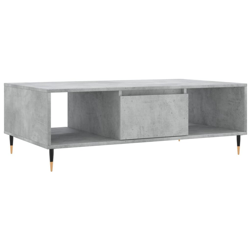 Couchtisch Betongrau 104x60x35 cm Holzwerkstoff