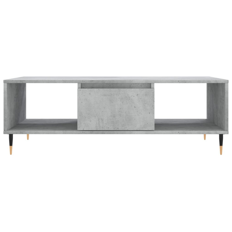 Couchtisch Betongrau 104x60x35 cm Holzwerkstoff