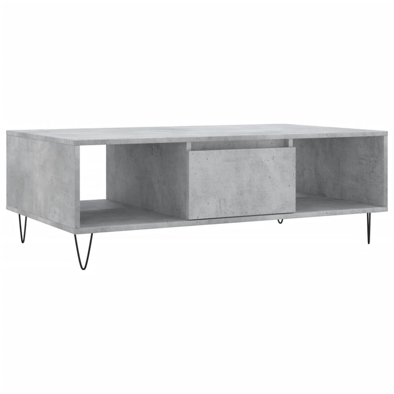 Couchtisch Betongrau 104x60x35 cm Holzwerkstoff