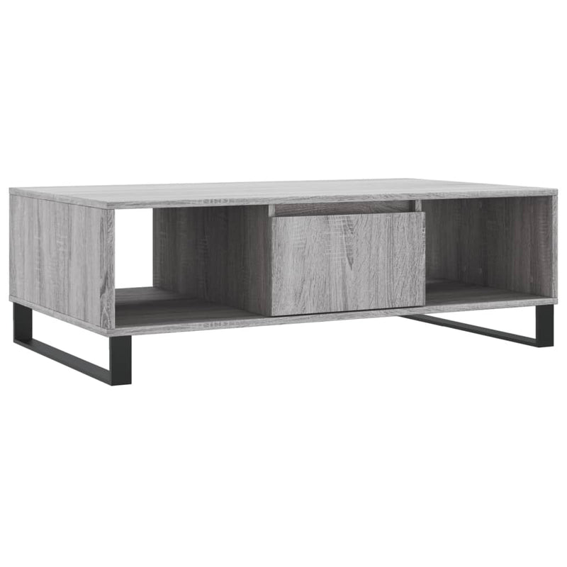 Couchtisch Grau Sonoma 104x60x35 cm Holzwerkstoff