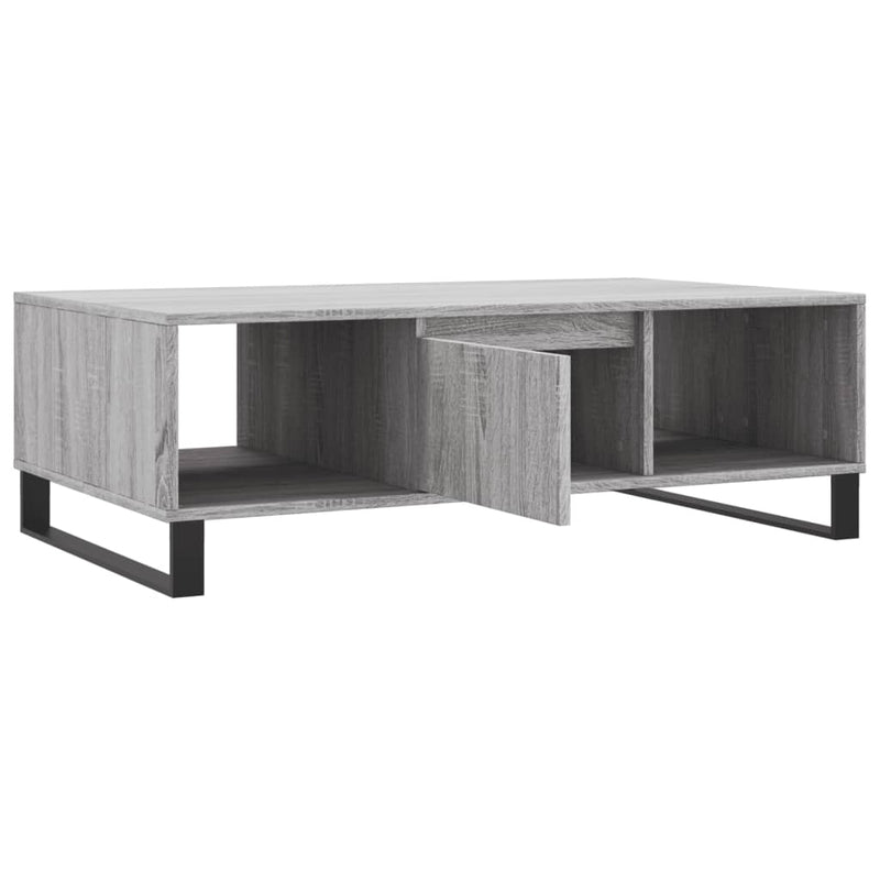 Couchtisch Grau Sonoma 104x60x35 cm Holzwerkstoff