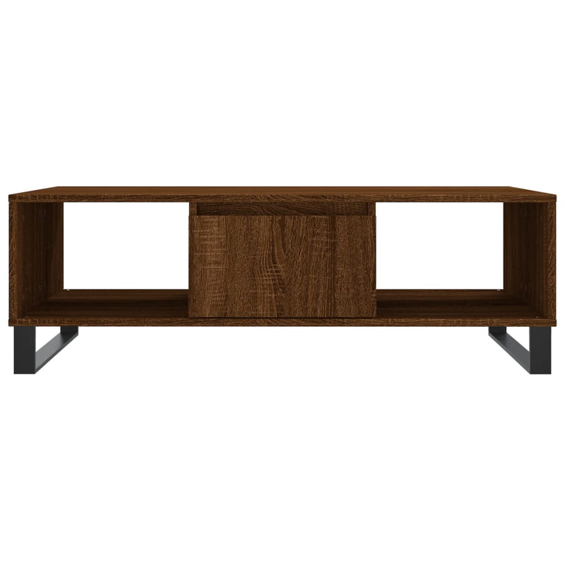 Couchtisch Braun Eichen-Optik 104x60x35 cm Holzwerkstoff