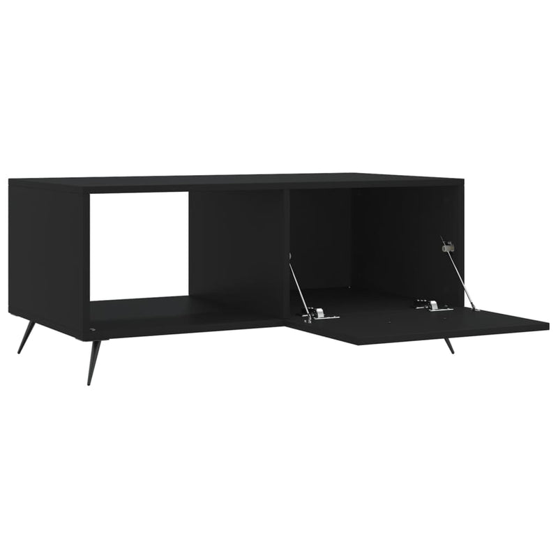 Couchtisch Schwarz 90x50x40 cm Holzwerkstoff