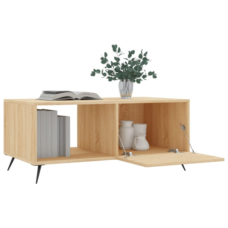 Couchtisch Sonoma-Eiche 90x50x40 cm Holzwerkstoff