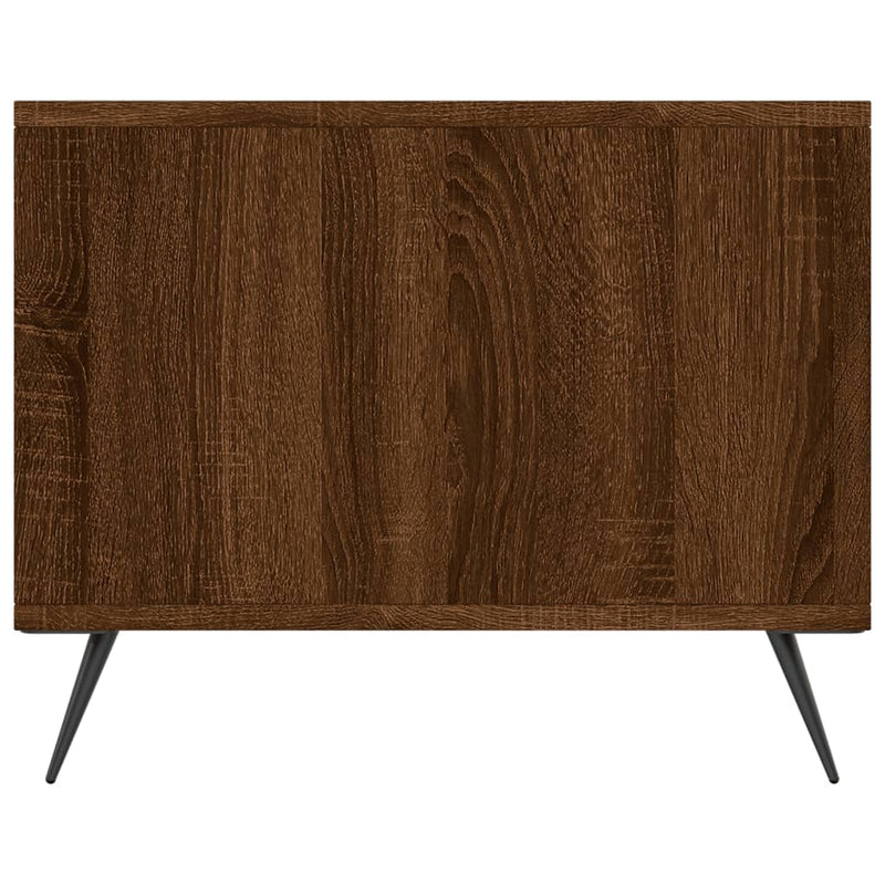 Couchtisch Braun Eichen-Optik 90x50x40 cm Holzwerkstoff