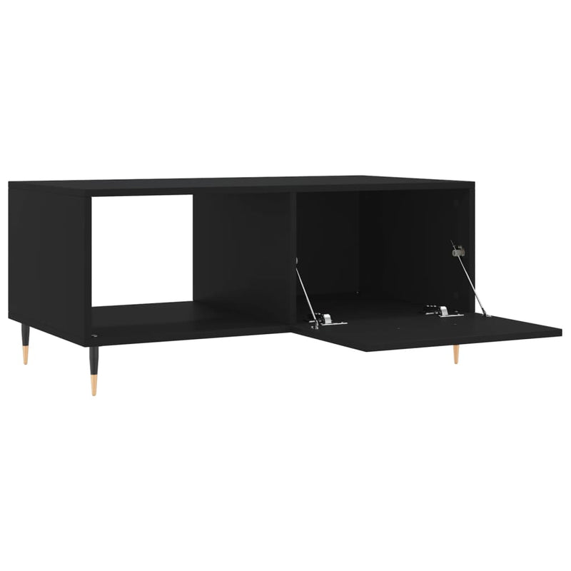 Couchtisch Schwarz 90x50x40 cm Holzwerkstoff