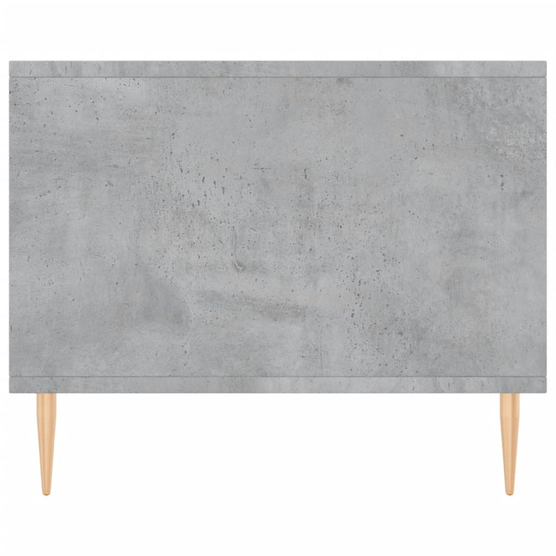 Couchtisch Betongrau 90x50x40 cm Holzwerkstoff