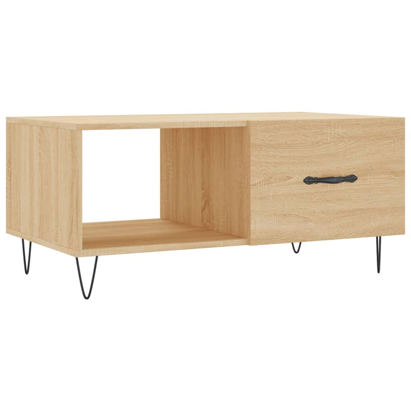 Couchtisch Sonoma-Eiche 90x50x40 cm Holzwerkstoff