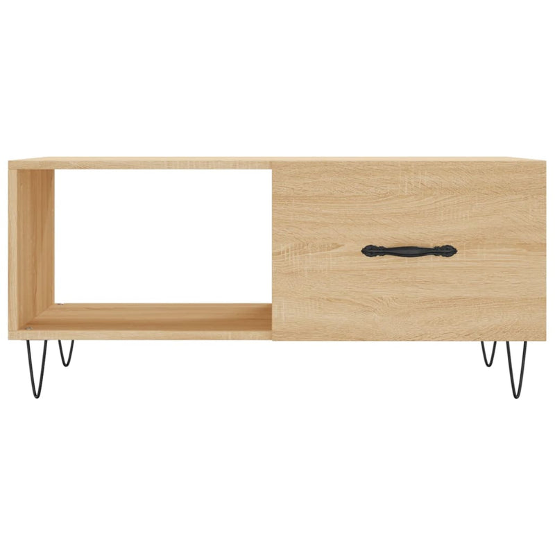 Couchtisch Sonoma-Eiche 90x50x40 cm Holzwerkstoff