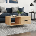 Couchtisch Braun Eichen-Optik 90X50X40 Cm Holzwerkstoff