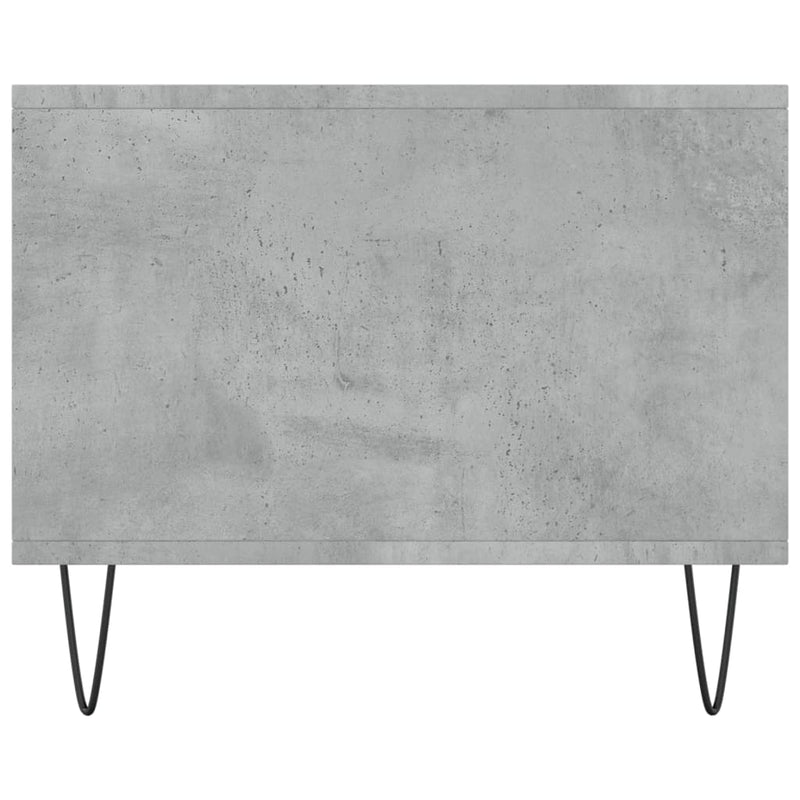 Couchtisch Betongrau 90x50x40 cm Holzwerkstoff