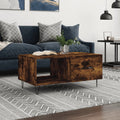 Couchtisch Braun Eichen-Optik 90X50X40 Cm Holzwerkstoff