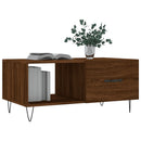 Couchtisch Braun Eichen-Optik 90X50X40 Cm Holzwerkstoff