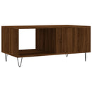 Couchtisch Braun Eichen-Optik 90X50X40 Cm Holzwerkstoff