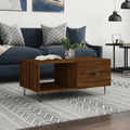 Couchtisch Braun Eichen-Optik 90X50X40 Cm Holzwerkstoff
