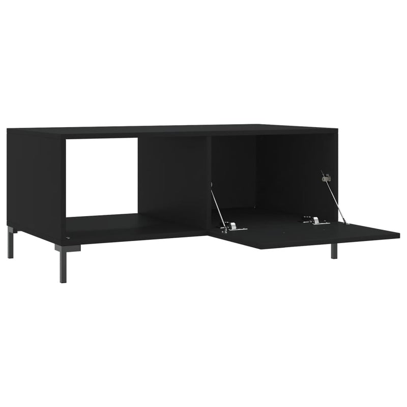 Couchtisch Schwarz 90x50x40 cm Holzwerkstoff