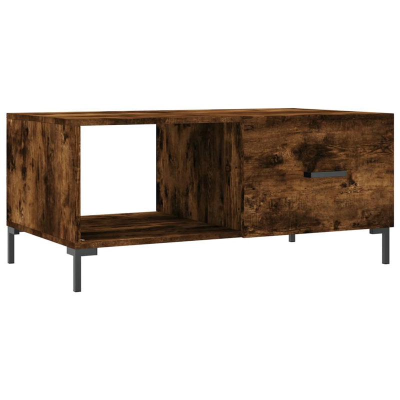 Couchtisch Räuchereiche 90x50x40 cm Holzwerkstoff