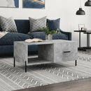 Couchtisch Sonoma-Eiche 90X50X40 Cm Holzwerkstoff