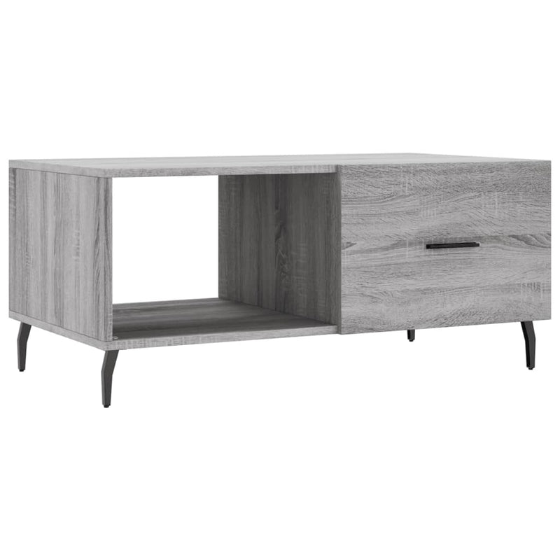 Couchtisch Grau Sonoma 90x50x40 cm Holzwerkstoff