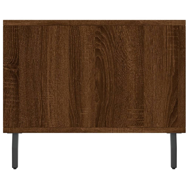 Couchtisch Braun Eichen-Optik 90x50x40 cm Holzwerkstoff