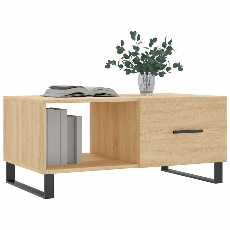 Couchtisch Sonoma-Eiche 90x50x40 cm Holzwerkstoff