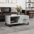Couchtisch Braun Eichen-Optik 90X50X40 Cm Holzwerkstoff