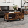 Couchtisch Braun Eichen-Optik 90X50X40 Cm Holzwerkstoff