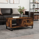 Couchtisch Braun Eichen-Optik 90X50X40 Cm Holzwerkstoff