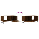 Couchtisch Braun Eichen-Optik 90X50X40 Cm Holzwerkstoff