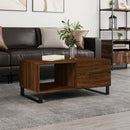 Couchtisch Braun Eichen-Optik 90X50X40 Cm Holzwerkstoff