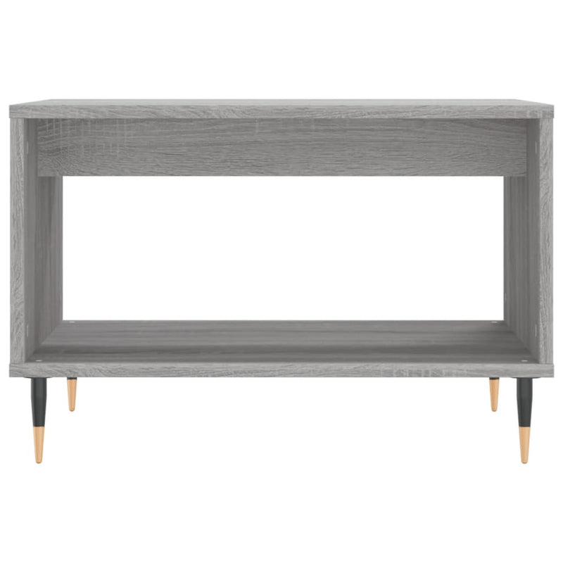 Couchtisch Grau Sonoma 60x50x40 cm Holzwerkstoff