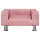 Kindersofa 50X40X26,5 Cm Samt
