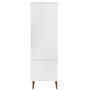 Kleiderschrank Molde 90X55X175 Cm Massivholz Kiefer