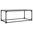 Couchtisch 102X50X40 Cm Holzwerkstoff Und Eisen
