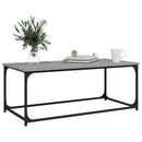 Couchtisch 102X50X40 Cm Holzwerkstoff Und Eisen