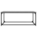 Couchtisch 102X50X40 Cm Holzwerkstoff Und Eisen