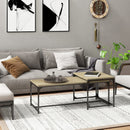 Couchtische 2 Stk. Braun Eichen-Optik Holzwerkstoff
