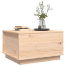 Couchtisch 60X50X35 Cm Massivholz Kiefer