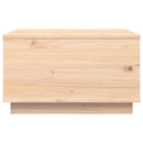 Couchtisch 60X50X35 Cm Massivholz Kiefer