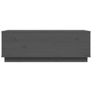 Couchtisch 100X50X35 Cm Massivholz Kiefer