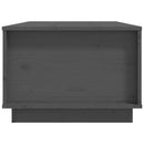 Couchtisch 100X50X35 Cm Massivholz Kiefer