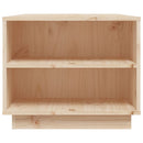 Couchtisch 90X49X40,5 Cm Massivholz Kiefer