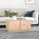 Couchtisch 80X50X40 Cm Massivholz Kiefer