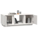 Couchtisch 110X50X40 Cm Massivholz Kiefer