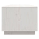 Couchtisch 110X50X40 Cm Massivholz Kiefer