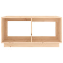 Couchtisch 80X50X40 Cm Massivholz Kiefer