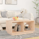 Couchtisch 80X50X40 Cm Massivholz Kiefer