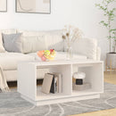 Couchtisch 80X50X40 Cm Massivholz Kiefer