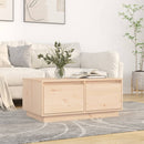 Couchtisch 80X50X35 Cm Massivholz Kiefer